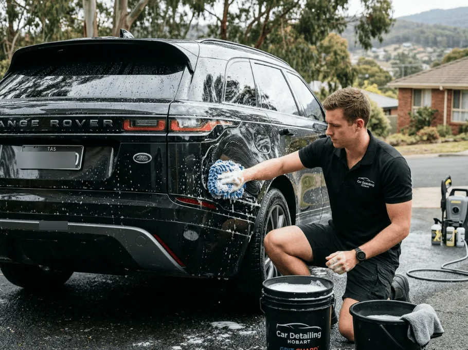 Mobile car detailing in Richmond, Hobart