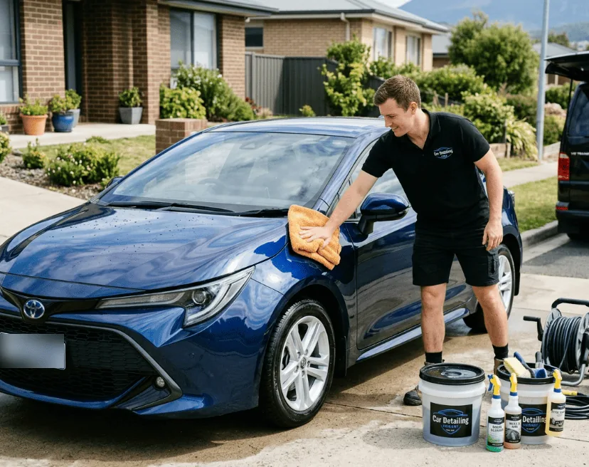 Mobile car detailing in Sorell, Hobart